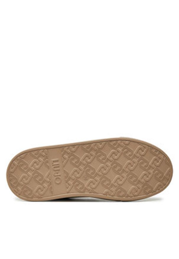Liu Jo Sneakersy Kylie 29 BF4063 EX014 Beżowy. Kolor: beżowy. Materiał: skóra