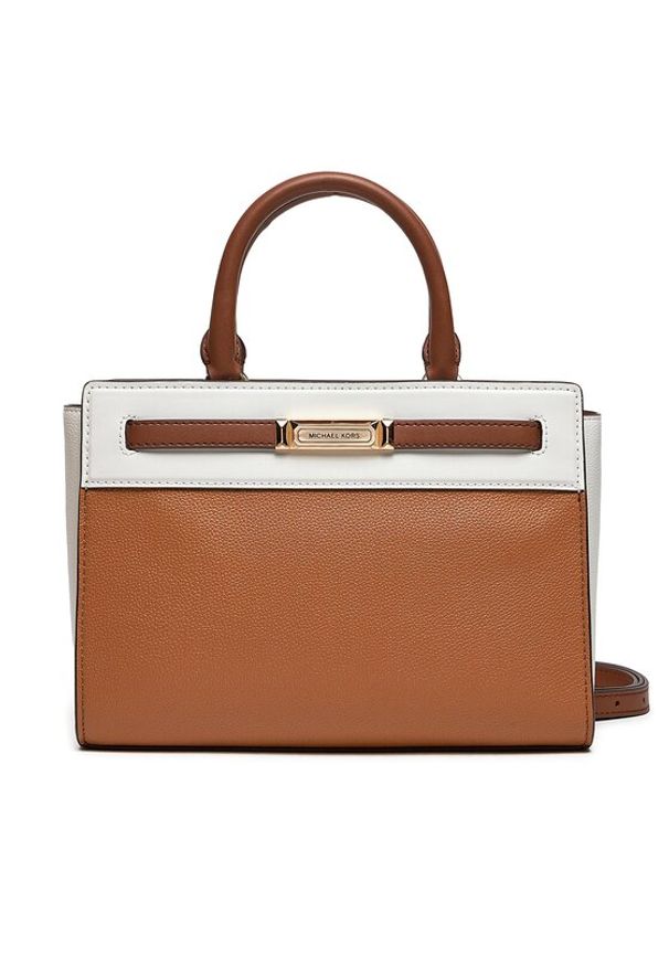 MICHAEL Michael Kors Torebka Primrose 30S4G12S1U Brązowy. Kolor: brązowy. Materiał: skórzane