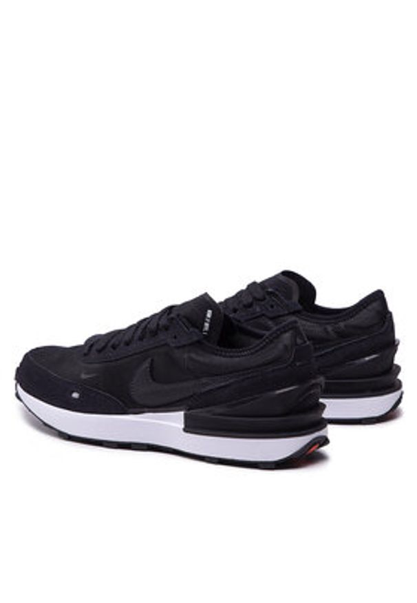 Nike Sneakersy Waffle One (Gs) DC0481 001 Czarny. Kolor: czarny. Materiał: materiał