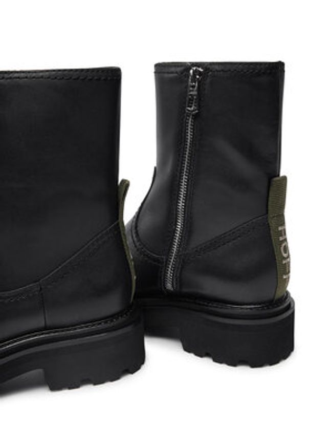 HOFF Botki Office 22331002 Czarny. Kolor: czarny. Materiał: skóra