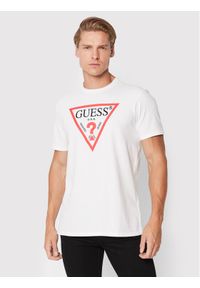 Guess T-Shirt M2GI68 KBA60 Biały Regular Fit. Kolor: biały. Materiał: bawełna #1