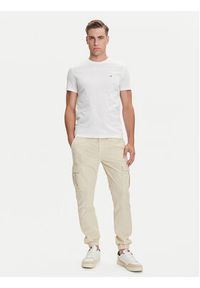 Tommy Jeans Komplet t-shirtów DM0DM20687 Écru Slim Fit. Kolor: kremowy. Materiał: bawełna #2
