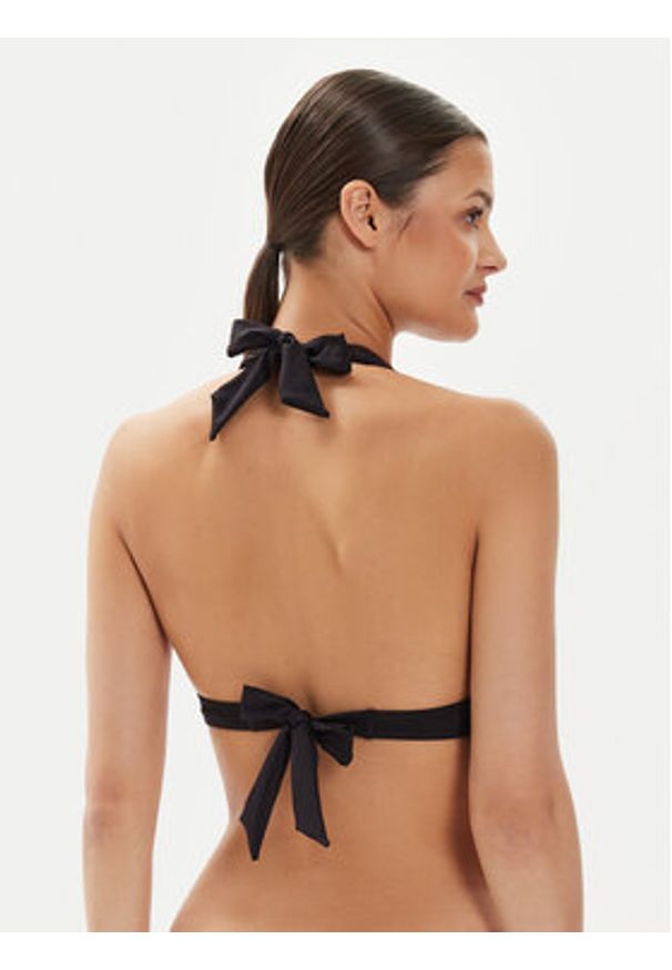 MICHAEL Michael Kors Góra od bikini MM7M161 Czarny. Kolor: czarny. Materiał: syntetyk