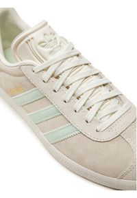 Adidas - adidas Sneakersy Gazelle W IG4398 Beżowy. Kolor: beżowy. Materiał: skóra. Model: Adidas Gazelle #6