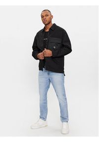 Calvin Klein Jeans Kurtka przejściowa Mix Media J30J324617 Czarny Regular Fit. Kolor: czarny. Materiał: syntetyk #3