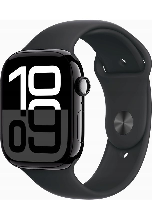 APPLE - Smartwatch Apple Apple Watch Series 10 OLED 46 mm Cyfrowy 416 x 496 px Ekran dotykowy Czarny Wi-Fi GPS. Rodzaj zegarka: smartwatch. Kolor: czarny