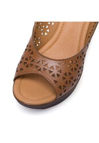 Lasocki Sandały EST-2025N-10 Brązowy. Kolor: brązowy #4