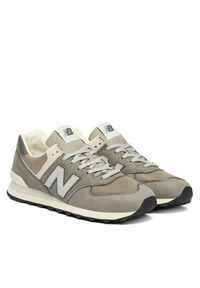 New Balance Sneakersy U574SNV M Szary. Kolor: szary. Materiał: nubuk, skóra. Model: New Balance 574 #4