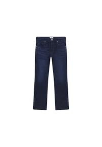 Wrangler - WRANGLER MĘSKIE SPODNIE JEANSOWE GREENSBORO DEEP BLUE BLACK 112355019 #4