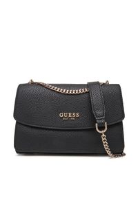 Guess Torebka Calista HWBG73 34210 Czarny. Kolor: czarny. Materiał: skórzane
