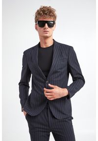 Marynarka męska JOOP!. Materiał: materiał, wełna. Wzór: gładki, paski #1