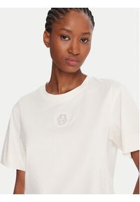BOSS T-Shirt Elpha 50551443 Beżowy Regular Fit. Kolor: beżowy. Materiał: bawełna #3