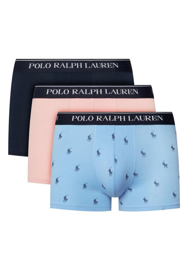 Polo Ralph Lauren Komplet bokserek 714830299197 Kolorowy. Materiał: bawełna. Wzór: kolorowy