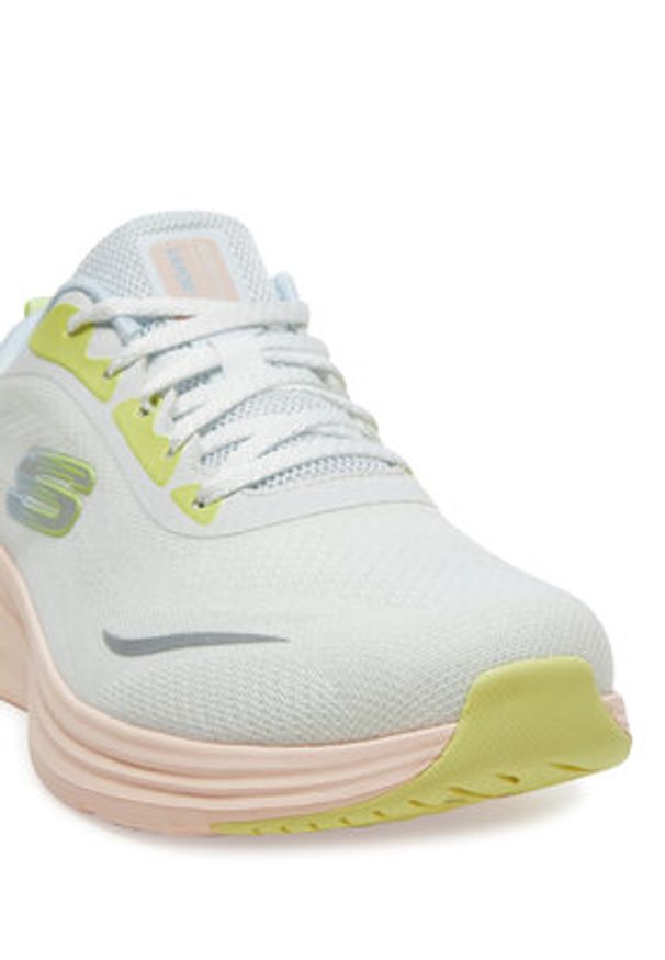 skechers - Skechers Sneakersy Vapor Foam Smooth Ride 150028/WMLT Biały. Kolor: biały. Materiał: materiał