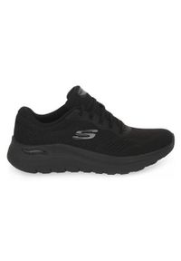skechers - Buty do chodzenia damskie Skechers Bbk Arch Fit. Kolor: czarny. Materiał: syntetyk, tkanina, materiał. Model: Skechers Sport. Sport: turystyka piesza