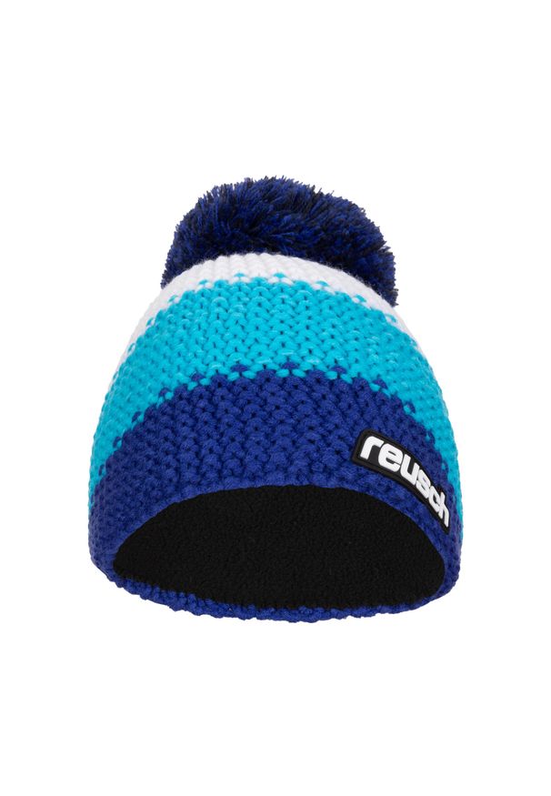 Reusch - Czapka REUSCH Enzo Beanie Czapka REUSCH Enzo Beanie one size. Kolor: wielokolorowy, niebieski, biały. Sezon: zima. Styl: sportowy