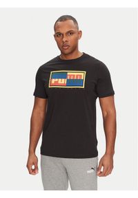Puma T-Shirt Graphics Box 684827 Czarny Regular Fit. Kolor: czarny. Materiał: bawełna #1