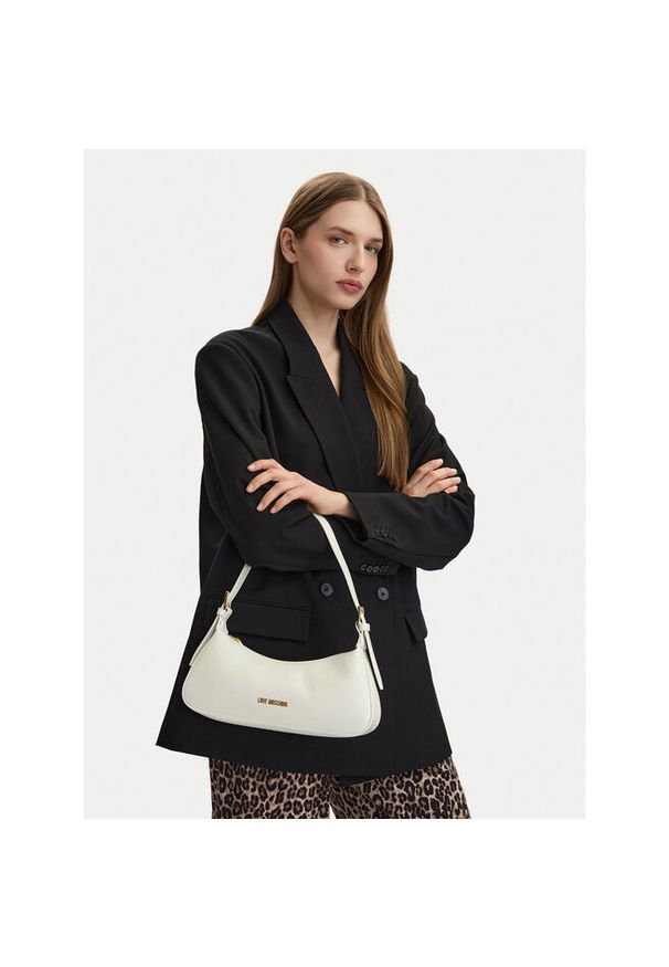 Love Moschino - Torebka LOVE MOSCHINO. Kolor: biały