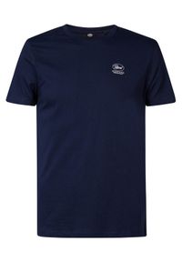 Petrol Industries T-Shirt M-1030-TSR609 Granatowy Regular Fit. Kolor: niebieski #1