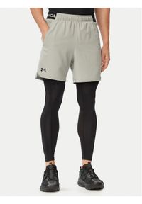 Under Armour Szorty sportowe Vanish Woven 6in 1373718 Szary jasny Regular Fit. Kolor: szary. Materiał: syntetyk #1