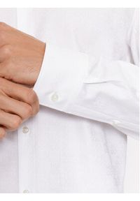 Hugo Koszula Kenno 50500965 Biały Slim Fit. Kolor: biały. Materiał: bawełna