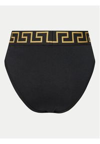 VERSACE - Versace Figi klasyczne z wysokim stanem AUD01050 1A10011 Czarny. Stan: podwyższony. Kolor: czarny. Materiał: bawełna #7