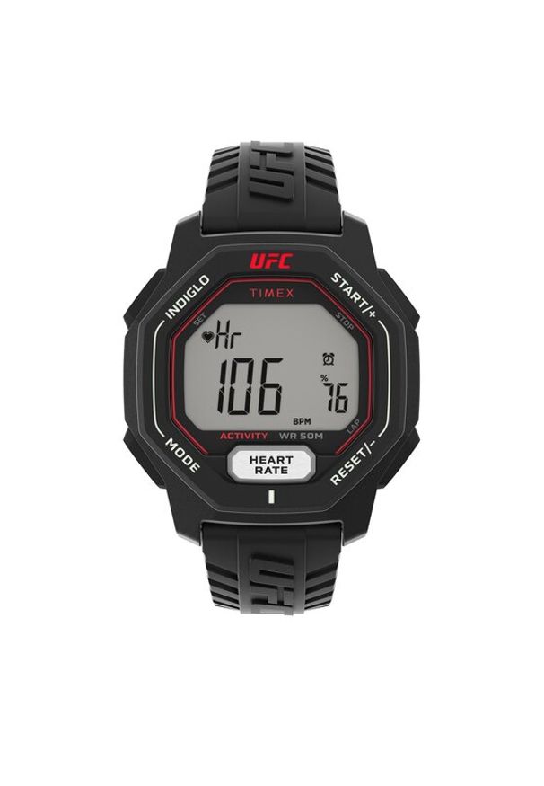 Timex Zegarek Ufc SparK TW2V83800 Czarny. Kolor: czarny