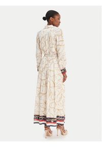Marciano Guess Sukienka koszulowa 6RGT3 37439A Écru Regular Fit. Materiał: wiskoza. Typ sukienki: koszulowe #4