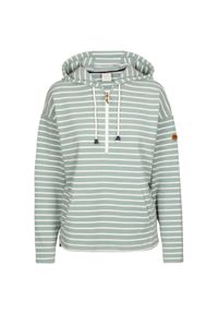 TRESPASS - Damska Bluza Z Kapturem Softly. Typ kołnierza: kaptur. Kolor: niebieski