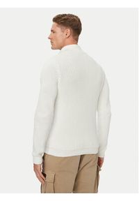 Aeronautica Militare Sweter 262MA1572UL00409 Biały Regular Fit. Kolor: biały. Materiał: bawełna #4