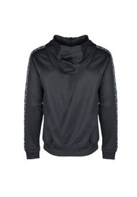 Les Hommes Bluza Zip Up | LHG866 LG852 | Zip Up | Mężczyzna | Czarny. Okazja: na co dzień. Typ kołnierza: kaptur. Kolor: czarny. Materiał: bawełna, poliester. Styl: casual #4