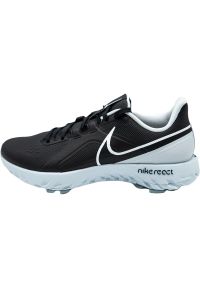 Buty do golfa unisex Nike React Infinity Pro. Kolor: czarny. Materiał: materiał. Sport: golf
