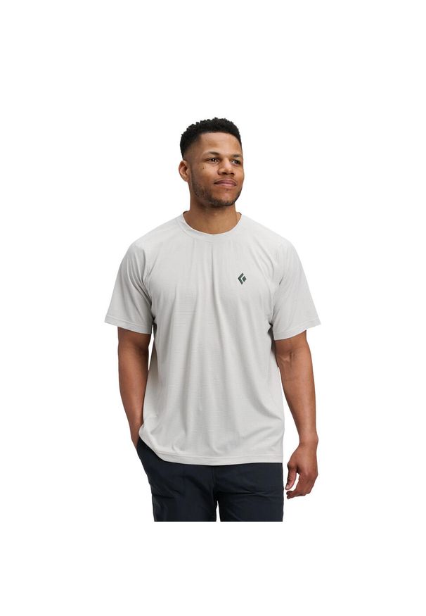 Koszulka Black Diamond Distance Tech. Kolor: szary, beżowy, wielokolorowy. Sport: wspinaczka, bieganie