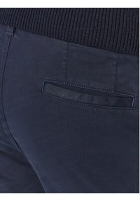 BOSS - Boss Spodnie materiałowe Sisla-5-Cargo 50501614 Granatowy Regular Fit. Kolor: niebieski. Materiał: materiał, bawełna