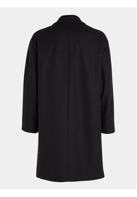 Calvin Klein Płaszcz wełniany K10K111745 Czarny Regular Fit. Kolor: czarny. Materiał: wełna #5