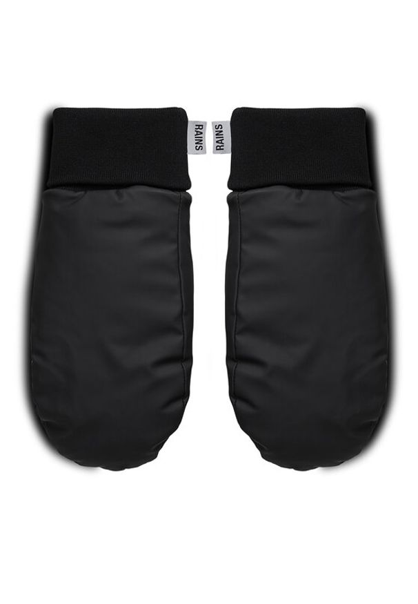 Rains Rękawiczki Alta Puffer Mittens W2T3 16070 Czarny. Kolor: czarny. Materiał: materiał