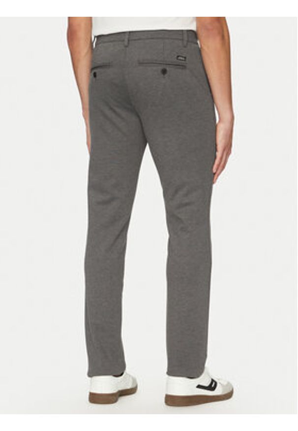 Blend Spodnie materiałowe 20716659 Szary Slim Fit. Kolor: szary. Materiał: syntetyk
