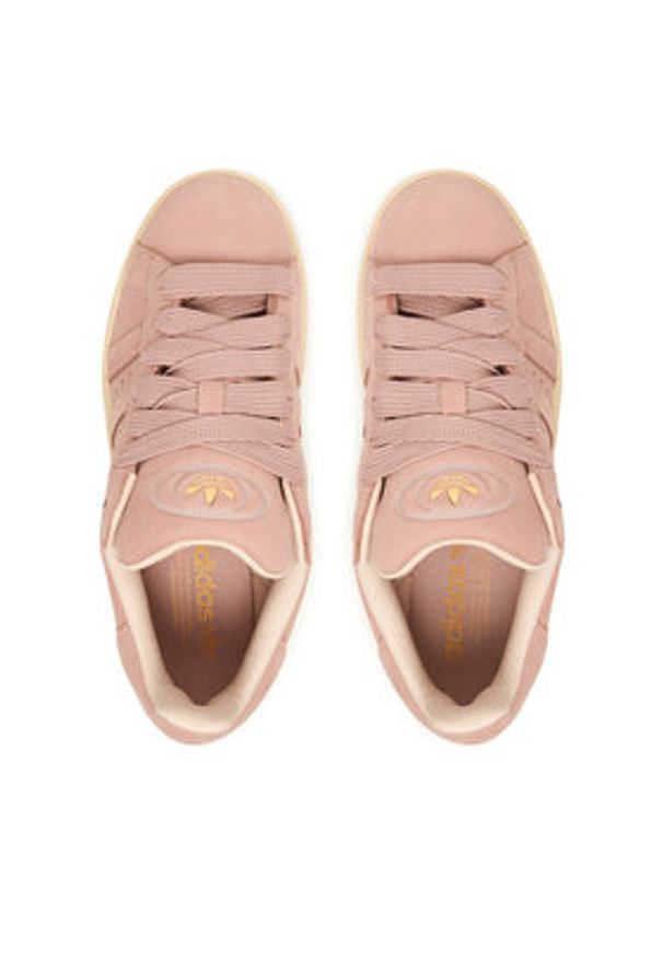 Adidas - adidas Sneakersy Campus 00S JS3776 Różowy. Kolor: różowy. Materiał: nubuk, skóra. Model: Adidas Campus