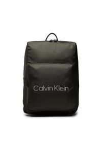 Calvin Klein Plecak Ck Must Squared Campus Bp Rtw K50K510004 Zielony. Kolor: zielony. Materiał: materiał