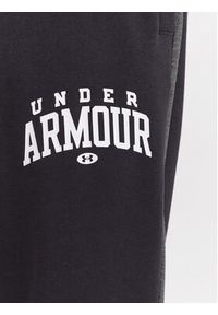 Under Armour Spodnie dresowe Ua Rival Fleece Colorblock 6003954 Czarny Loose Fit. Kolor: czarny. Materiał: bawełna #3