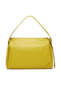 Calvin Klein Torebka Gracie Shoulder Bag K60K611661 Żółty. Kolor: żółty. Materiał: skórzane #4