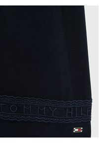 TOMMY HILFIGER - Tommy Hilfiger Spódnica Ceremonial KG0KG07036 D Granatowy Regular Fit. Kolor: niebieski. Materiał: wiskoza