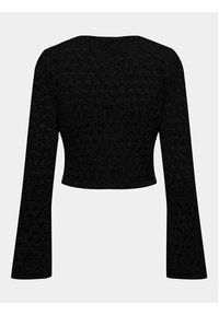 only - ONLY Sweter Emina 15309502 Czarny Regular Fit. Kolor: czarny. Materiał: syntetyk #3