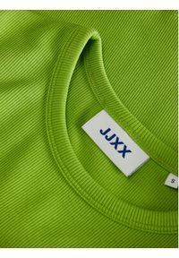 JJXX T-Shirt Florie 12217164 Zielony Slim Fit. Kolor: zielony. Materiał: bawełna #6