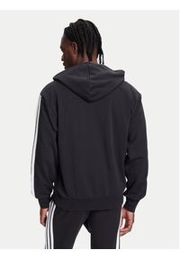 Adidas - adidas Bluza Essentials 3-Stripes JD1874 Czarny Regular Fit. Kolor: czarny. Materiał: bawełna