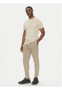 Hugo - HUGO Spodnie dresowe Dayote232 50489617 Brązowy Regular Fit. Kolor: brązowy. Materiał: bawełna #3