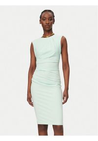 Rinascimento Sukienka koktajlowa CFC0127683003 Zielony Slim Fit. Kolor: zielony. Materiał: syntetyk. Styl: wizytowy #1