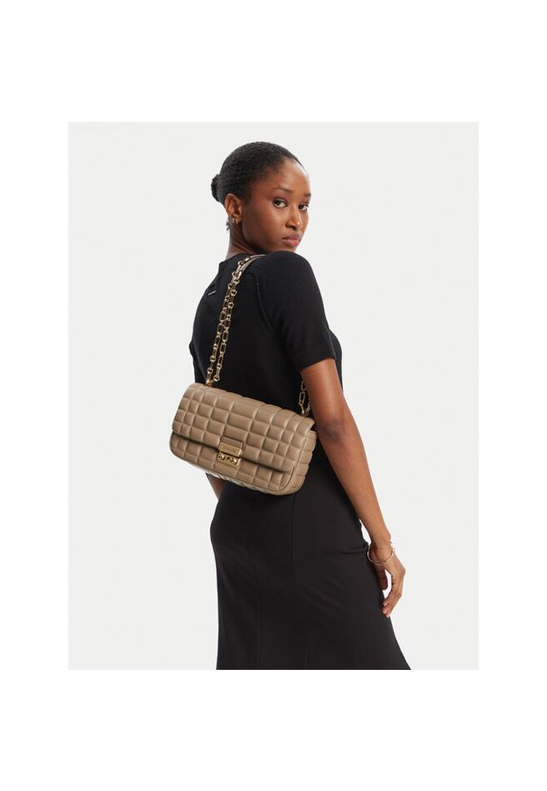 Torebka MICHAEL Michael Kors. Kolor: beżowy