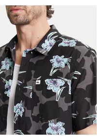 Quiksilver Koszula Apero Classic Ss EQYWT04605 Czarny Regular Fit. Kolor: czarny. Materiał: bawełna #5