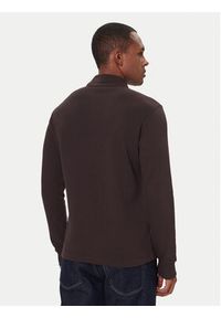 Emporio Armani Underwear Polo EM002200 AF14982 U6031 Brązowy Regular Fit. Typ kołnierza: polo. Kolor: brązowy. Materiał: bawełna #3
